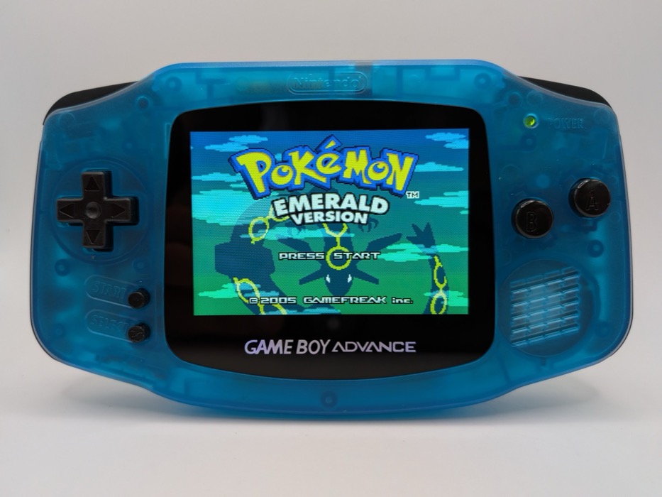 GBA · Clear Turquoise
