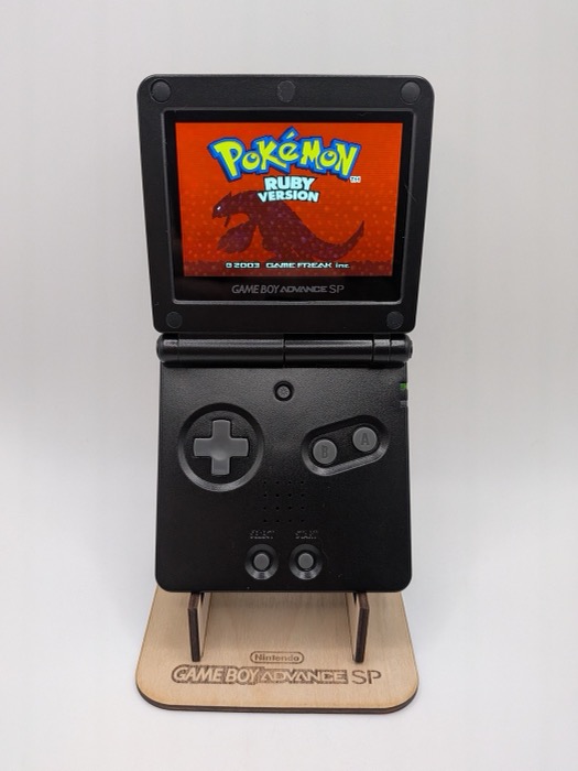Game Boy Advance SP · Black